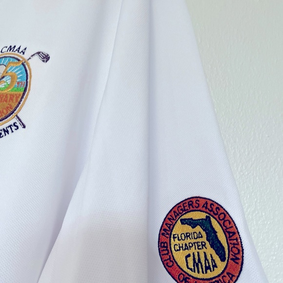 MENS FJ GOLF JERSEY 25TH ANNIVERSARY FLCMAA CHARITY EVENTS GATOR REGION FLORIDA - Picture 5 of 8